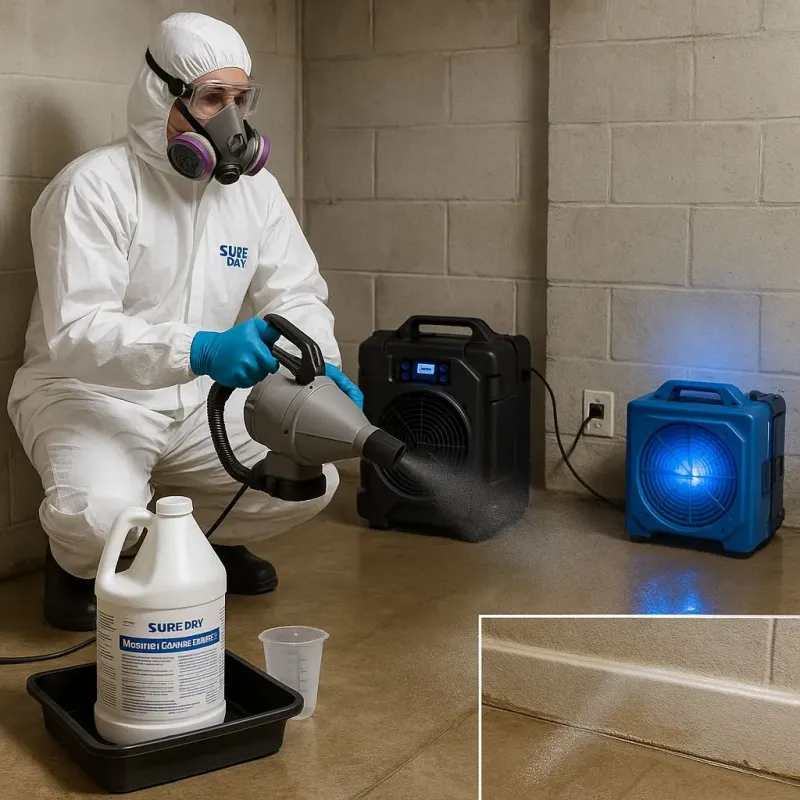 Sanitization and Odor Removal process in Mulberry, OH