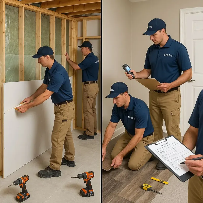Repairs and Reconstruction process in Mulberry, OH